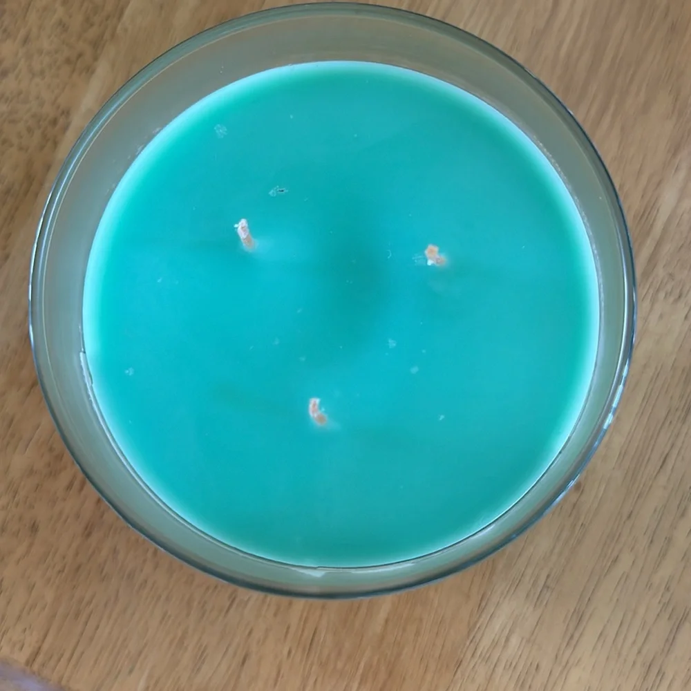 Bath & Bodyworks Mint Mocha Bark 3 wick candle - Picture 2 of 4